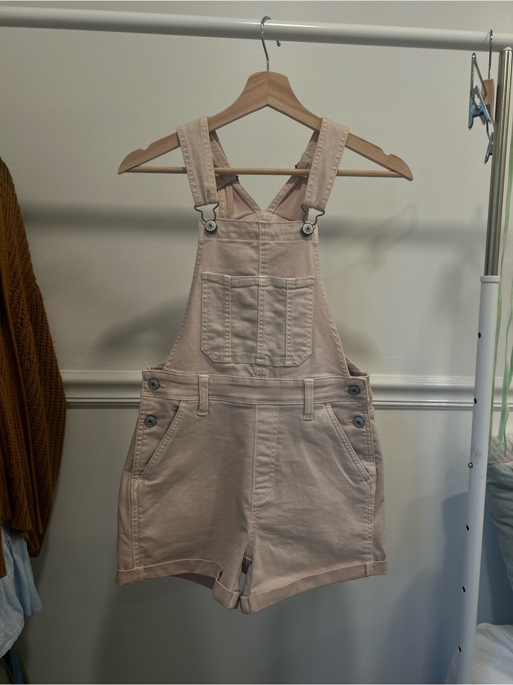 Women’s Beige Overalls